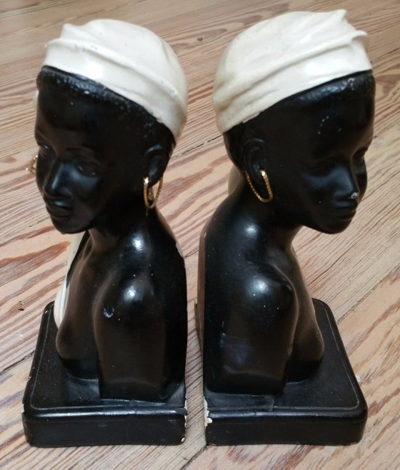 Black chalkware figurines
