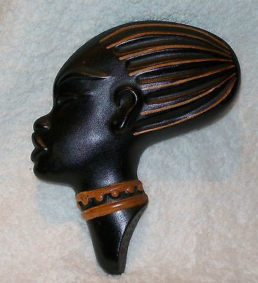 Chalkware wall plaque