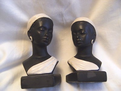 Raw chalkware figurines