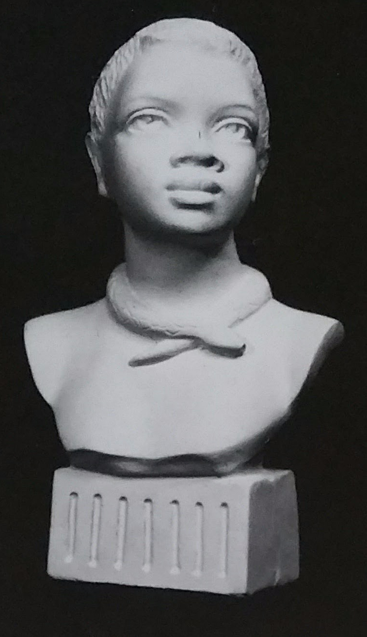 Raw chalkware figurine