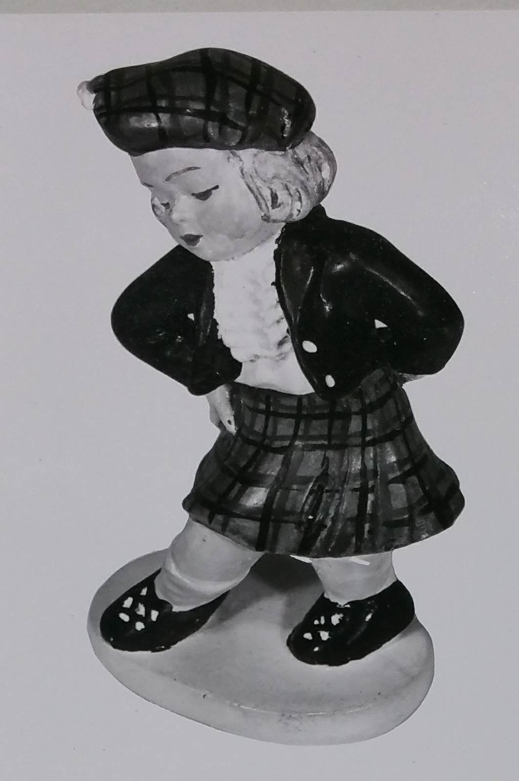 Scottish dancer figurine