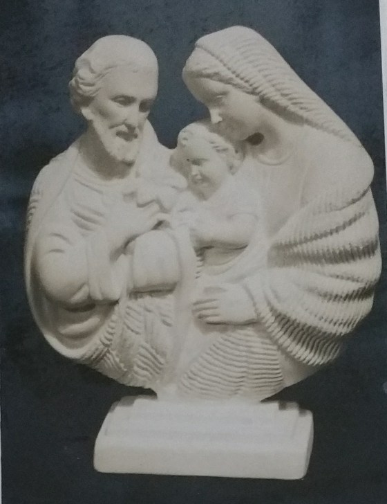 Joseph Jesus and Mary figurine