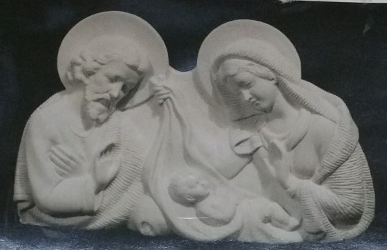 Jesus Mary and Joseph statue