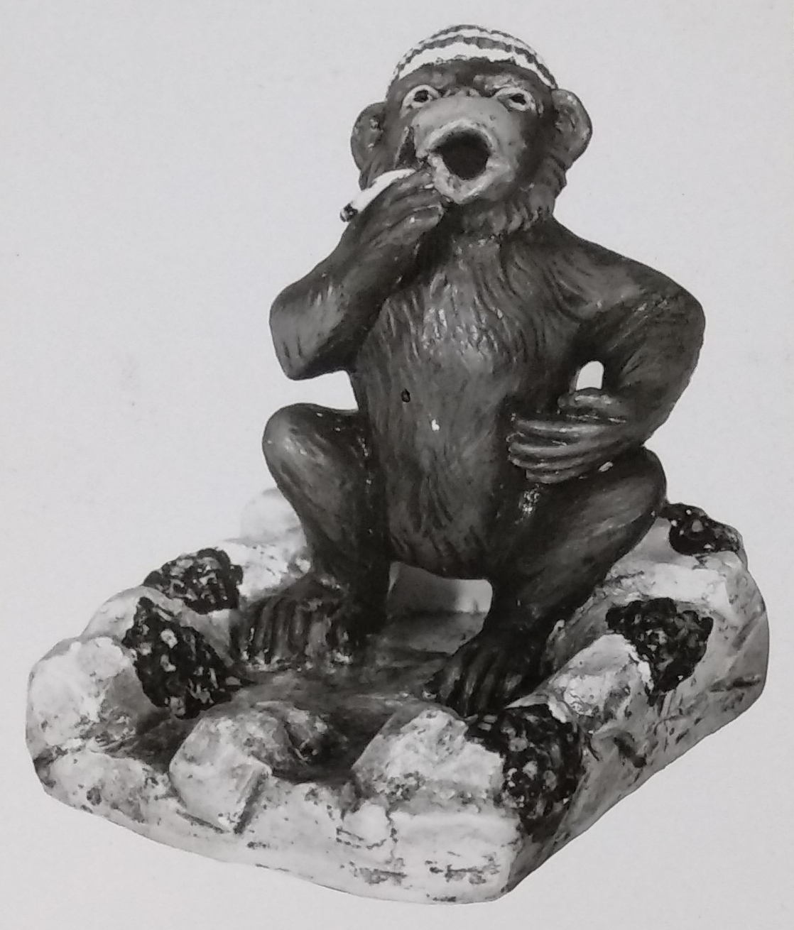 Chimp figurine