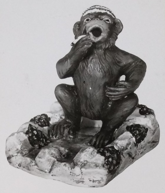 Chimp figurine