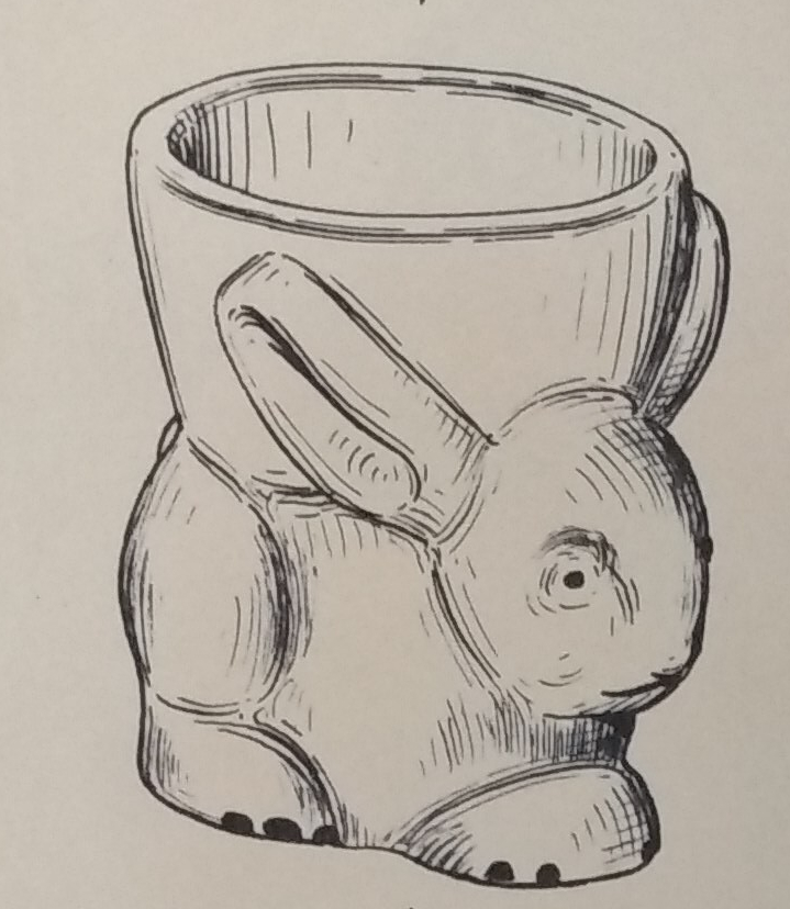 Bunny eggcup